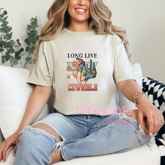 Long Live Cowgirls Tee