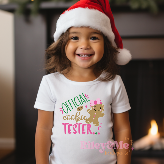 Girlie Official Cookie Tester Tee