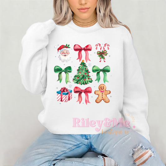 Croquette Christmas Sweatshirt