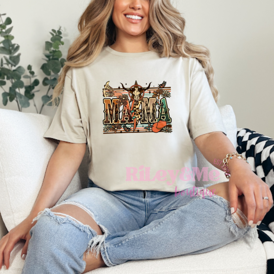 Western Mama Tee